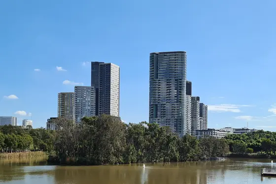 Near Bressington Park playground, Homebush