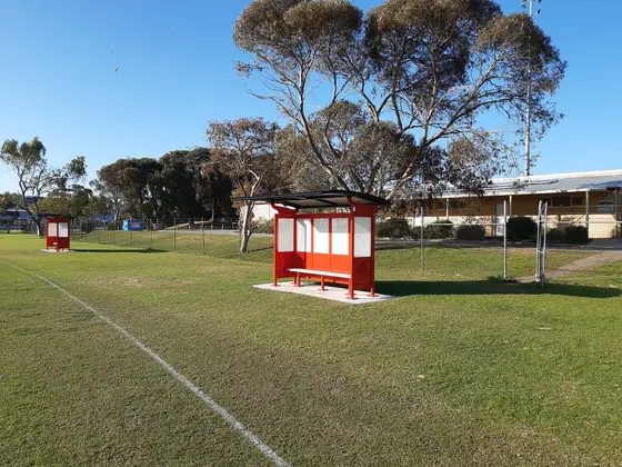 Near Anniversary Park playground, Rockingham