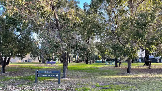Near Rossmoyne Park playground, Rossmoyne