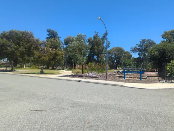 Near Langford Sports Centre playground, Langford