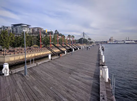 Near Pirrama Park Fitness Station playground, Pyrmont