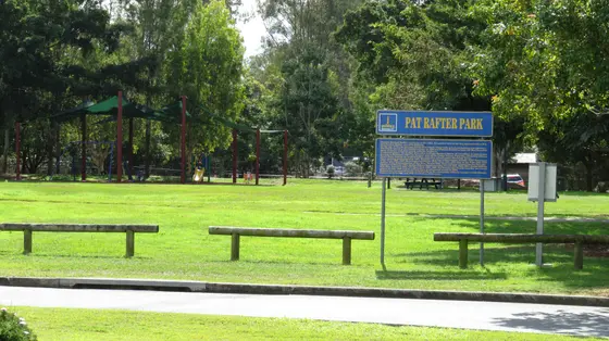 Near Pat Rafter Park playground, Carseldine
