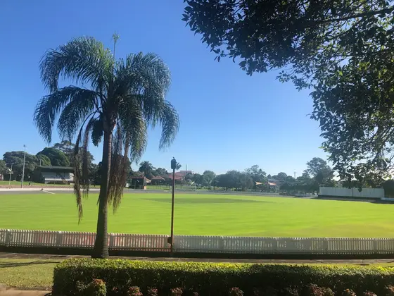 Near Hurstville Oval playground, Hurstville