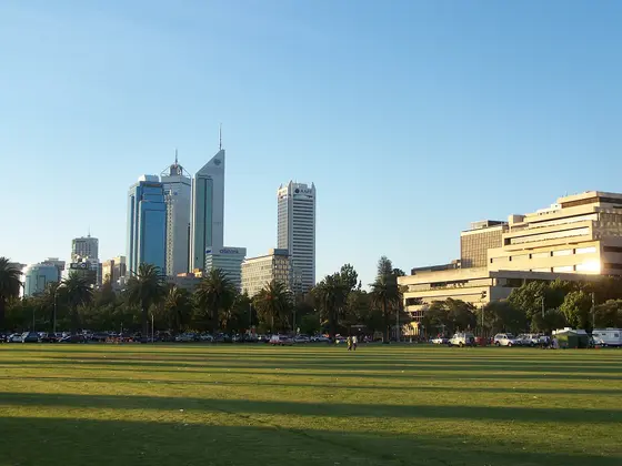 Near Langley Park playground, East Perth