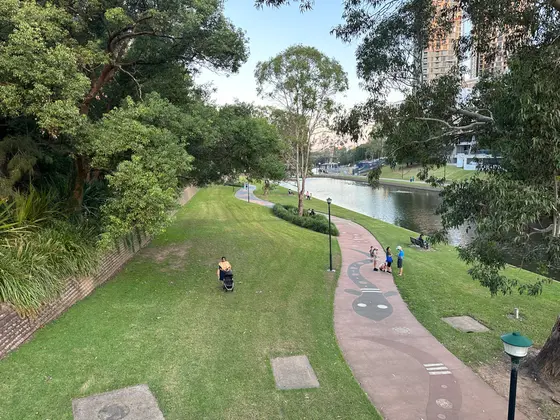 Near River Foreshore Reserve, Parramatta