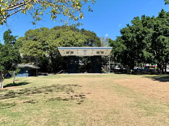 Near Grey Gums Park playground, Kelvin Grove
