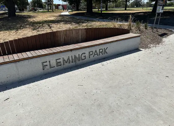 Near Methven Park playground, Brunswick East