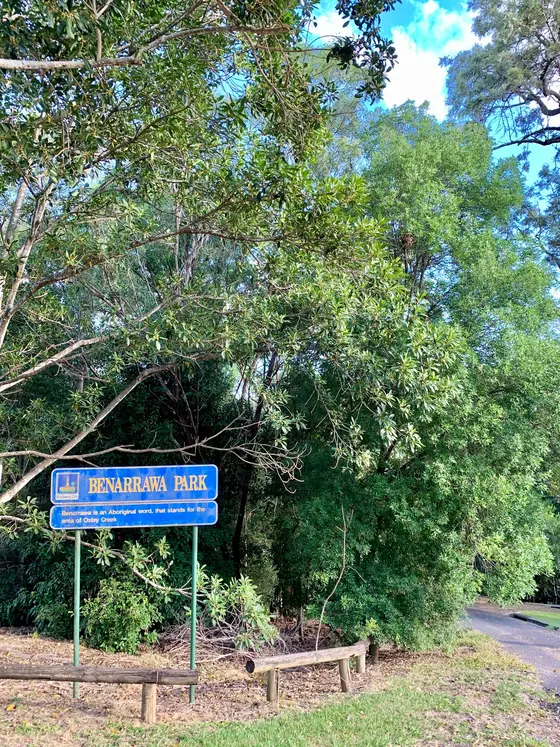 Near Nosworthy Park playground, Corinda