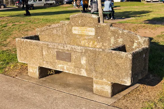 Near Scout Memorial Park playground, Granville