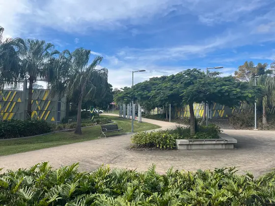 Near Greenacre Drive Park playground, Parkwood