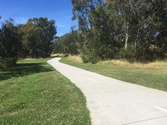 Near Link Reserve playground, Kingsbury