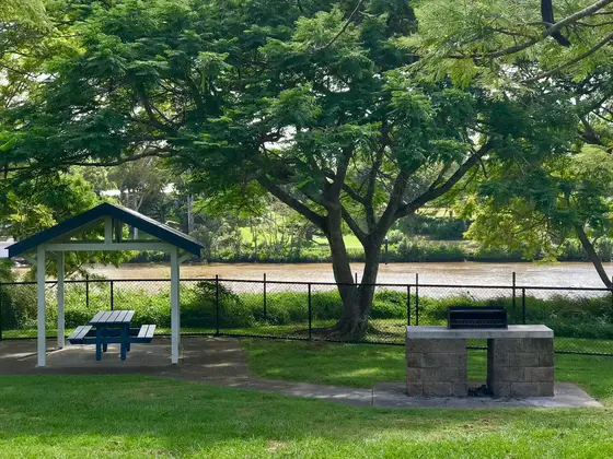 Near Sir John Chandler Park playground, Indooroopilly