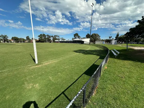Near Gerry Green Reserve playground, Parkdale