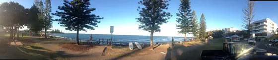 Near Moffat Beach Park playground, Moffat Beach