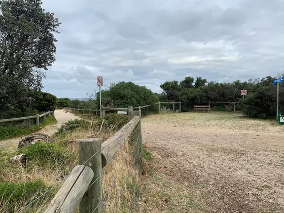Near Armstrongs Reserve playground, Seaford