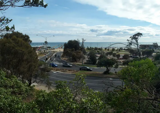 Near Esplanade Reserve playground, Frankston
