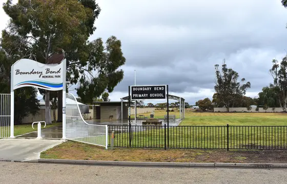 Near Boundary Bend Memorial Park playground, Boundary Bend