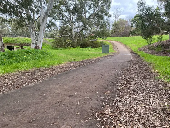 Near Fairleigh Reserve playground, Modbury North