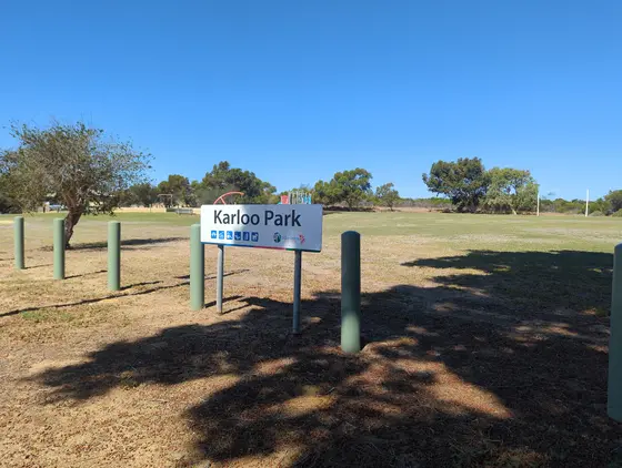Near Karloo Park playground, Karloo