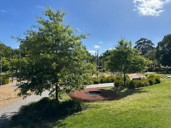 Near Box Hill Gardens playground, Box Hill