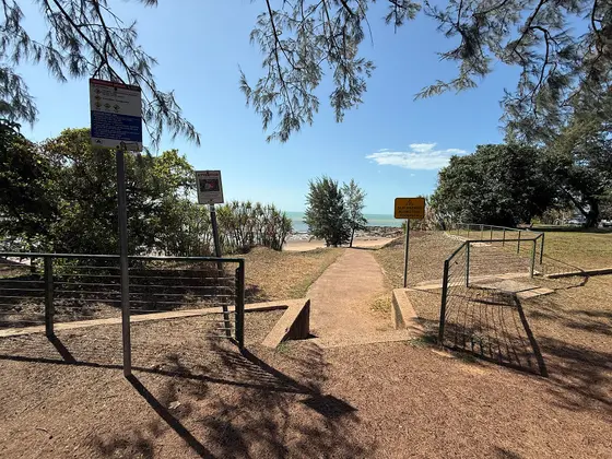 Near Bill Bell Park playground, Nightcliff