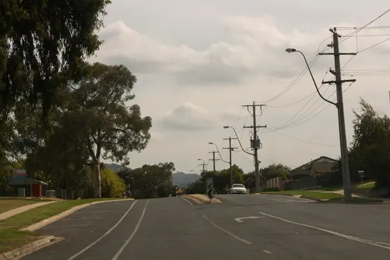Near Les Stone Park playground, Wodonga