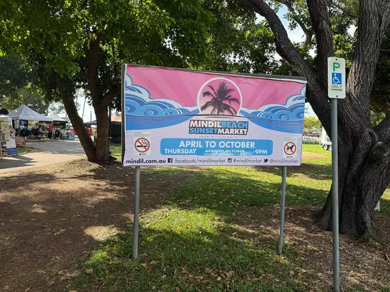 Near Mindil Beach Park playground, The Gardens
