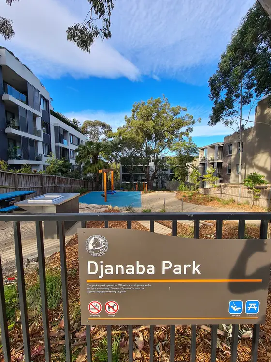 Near St Peter's Green playground, Lane Cove North
