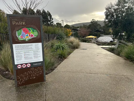 Near Kingston Park Playground, Kingston