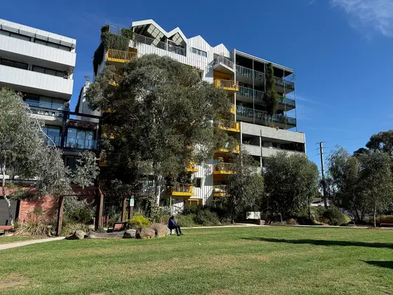 Near Bulleke-bek Park playground, Brunswick