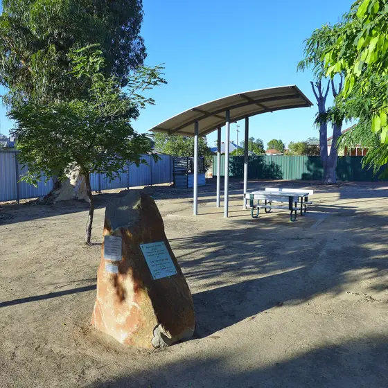 Near Alpha Park playground, Ballidu