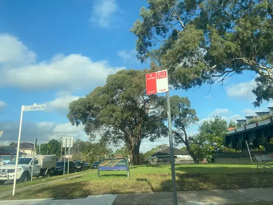 Near Apex Reserve playground, Bankstown