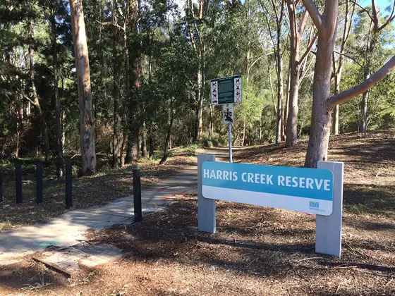 Near Harris Creek Reserve playground, Holsworthy