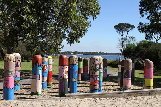 Near Lions Park Playground, Loch Sport