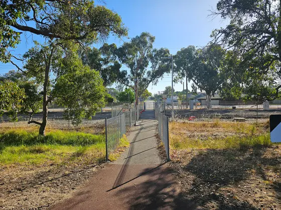 Near Wilpon Park playground, Beckenham