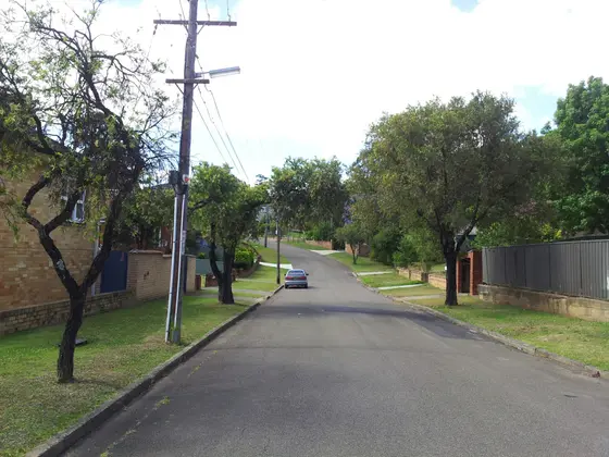 Near Greenacre Heights Reserve playground, Greenacre
