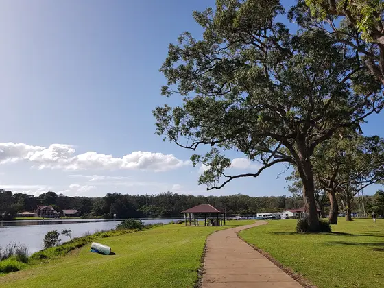 Near Ellmoos Reserve playground, Sussex Inlet