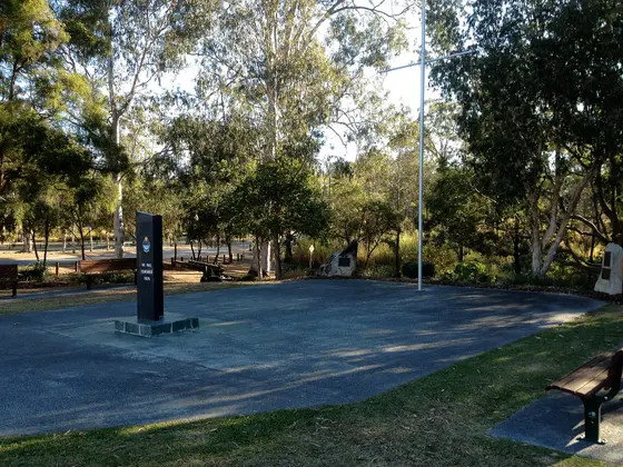 Near Kev Hooper Memorial Park playground, Inala