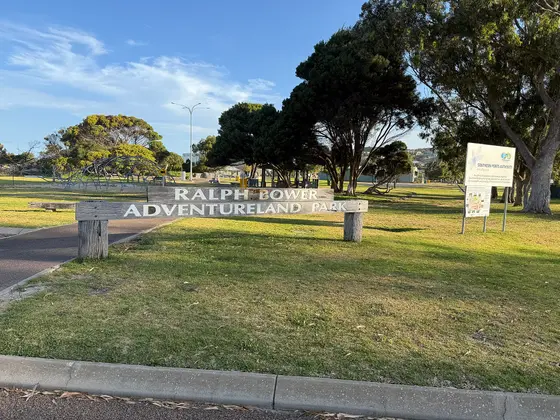 Near Ralph Bower Adventureland Park playground, Esperance