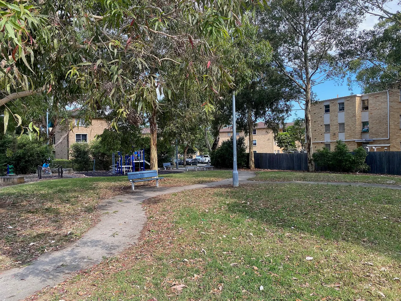 Lady Woodward Park playground, Miller