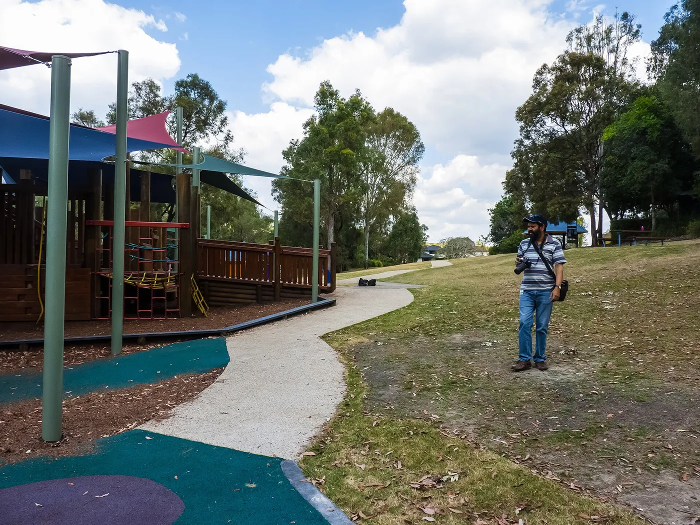 Shand Street Park (no. 131) playground, Alderley