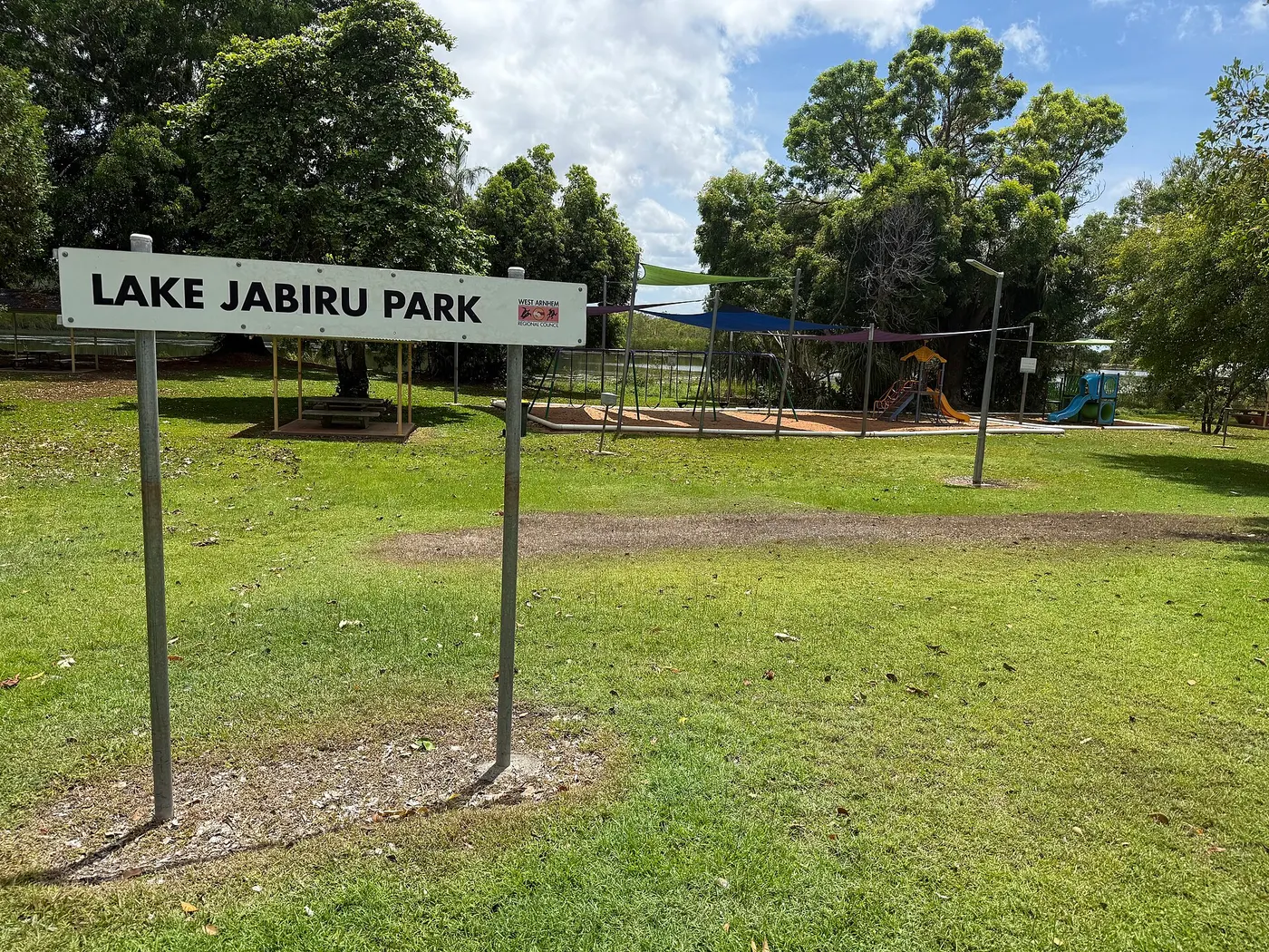 Lake Jabiru Park playground, Jabiru