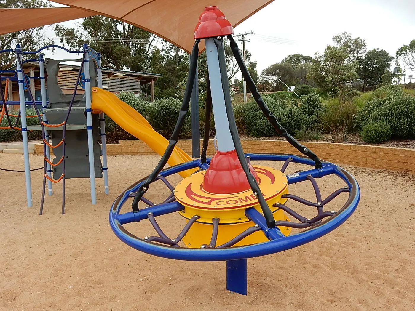 Comet Whistle Stop Park playground, Comet