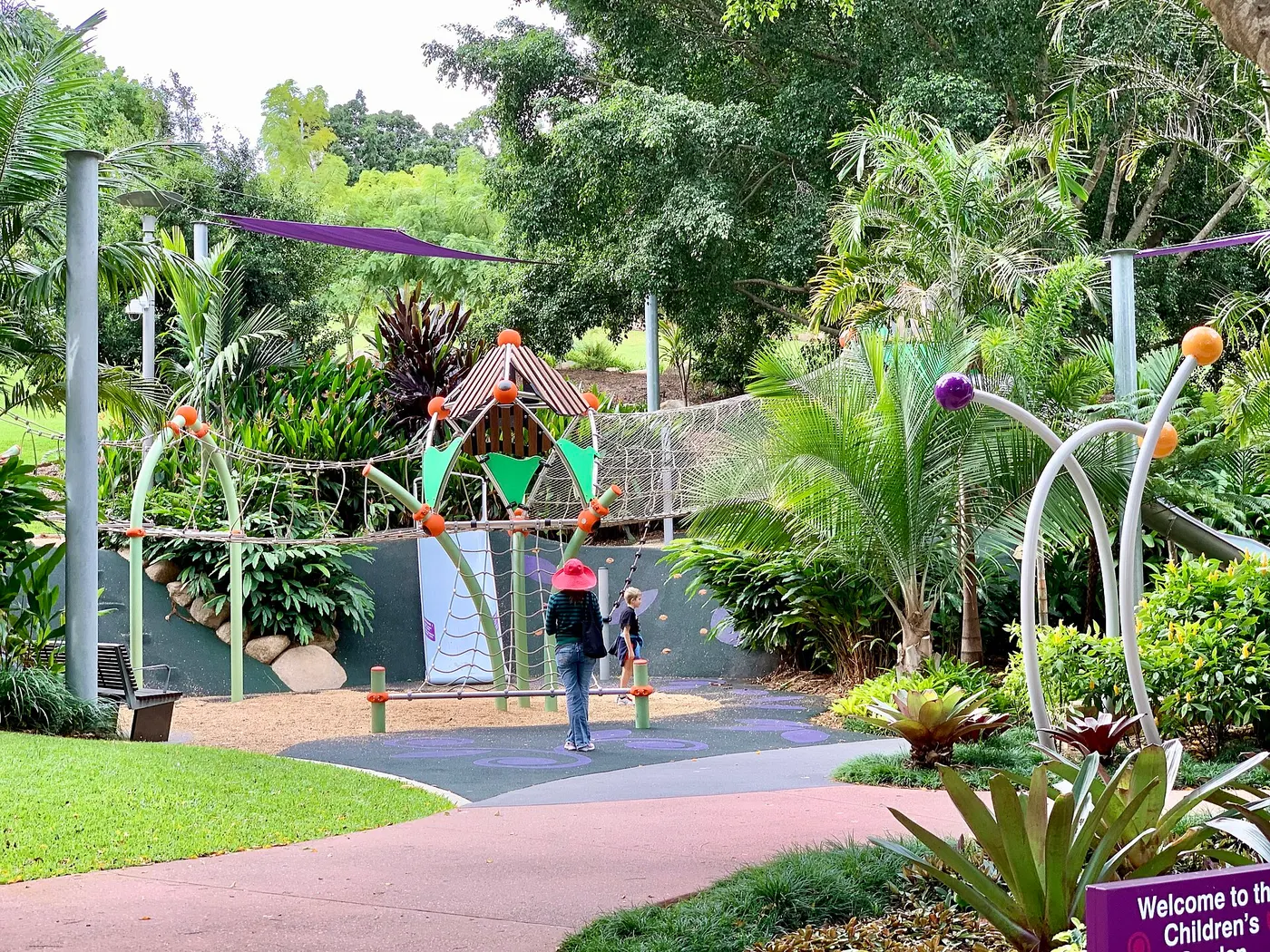Roma Street Parklands playground, Brisbane City