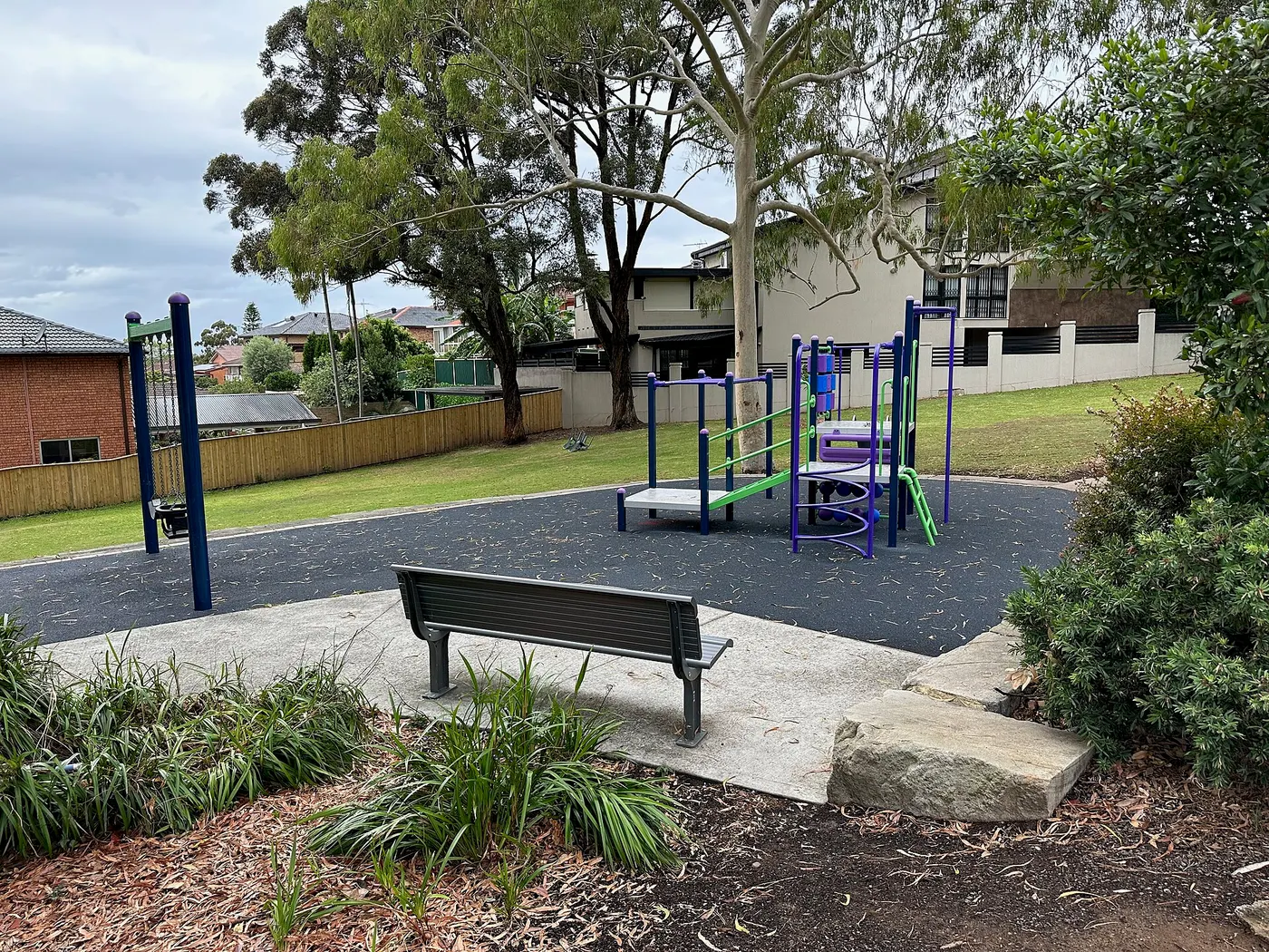 Hazel Bradshaw Park playground, Liverpool