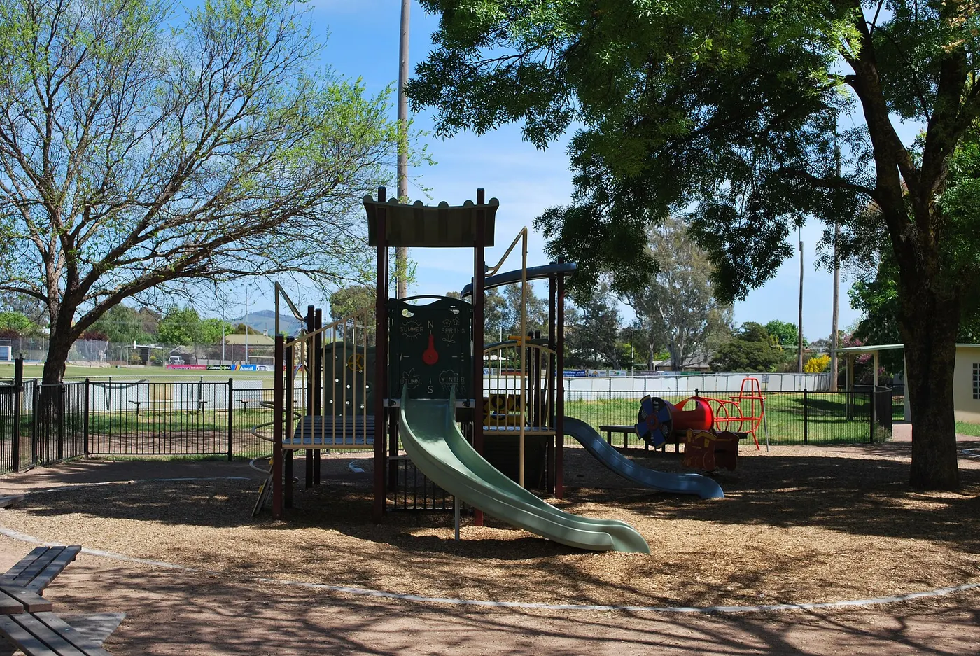 Mansfield Recreation Reserve playground, Mansfield