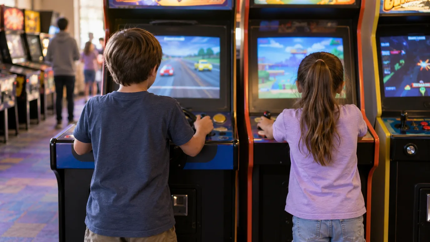 Arcade illustration
