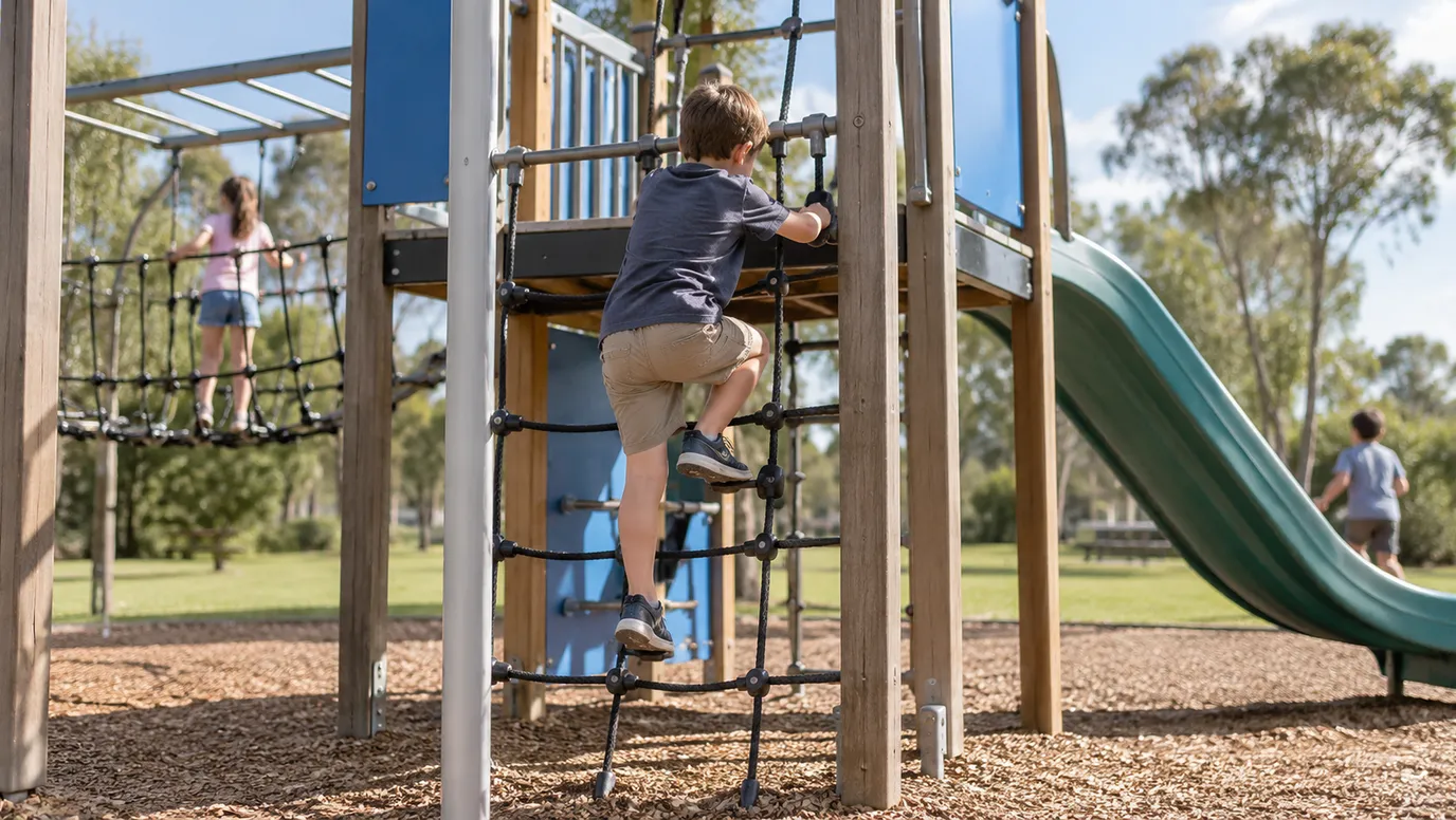 Big playground illustration