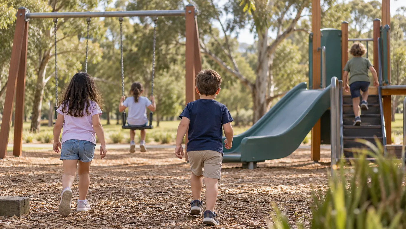 Big playground illustration