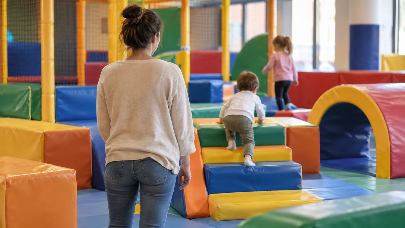 Indoor play illustration